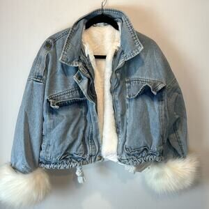 Custom Bride Jean Jacket - Women's S/M